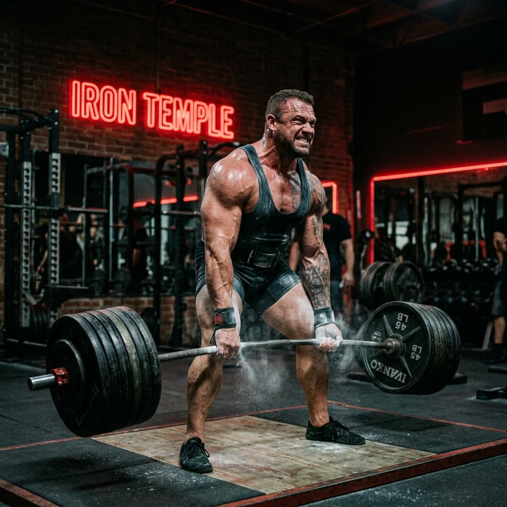 Gritty barbell training at Pump House Gym
